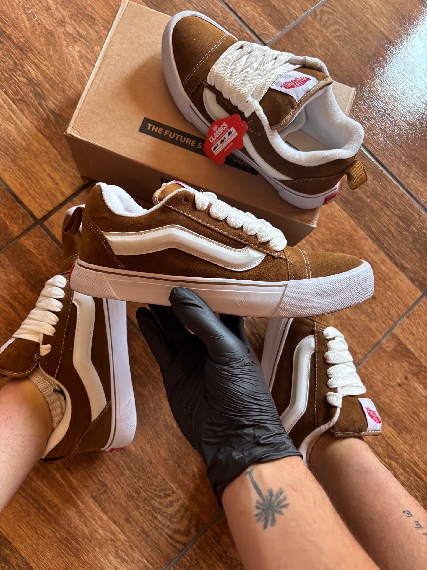 VANS KNU TOTAL BROWN