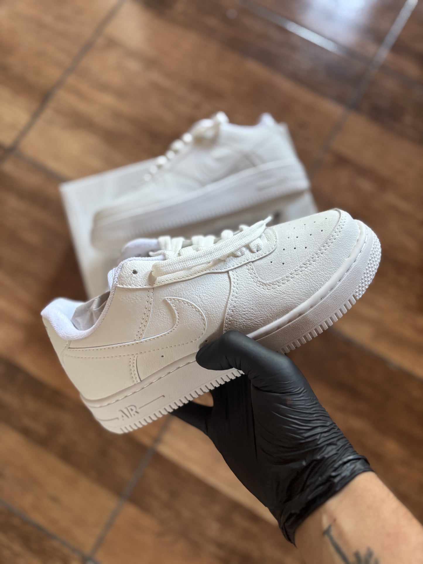 NIKE AIR FOR ONE TOTAL WHITE