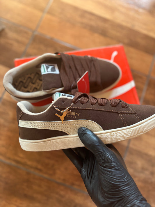 PUMAS SUEDE CLASSIC BROWN