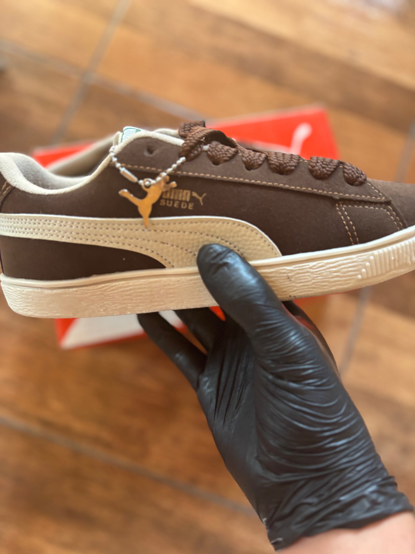 PUMAS SUEDE CLASSIC BROWN